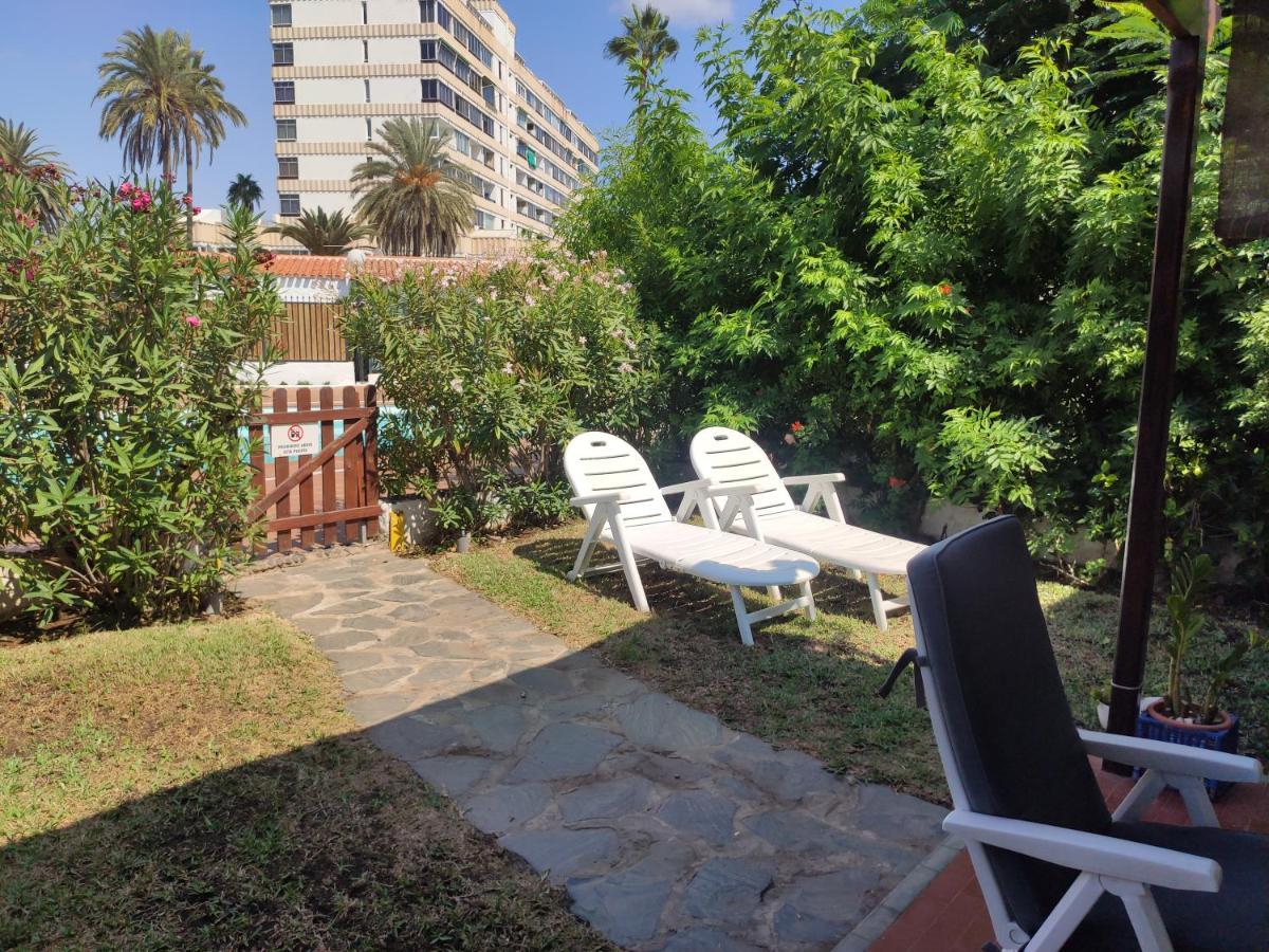 2 Bedroom Bungalow Next Yumbo Center. Free Parking Playa del Ingles  Ngoại thất bức ảnh